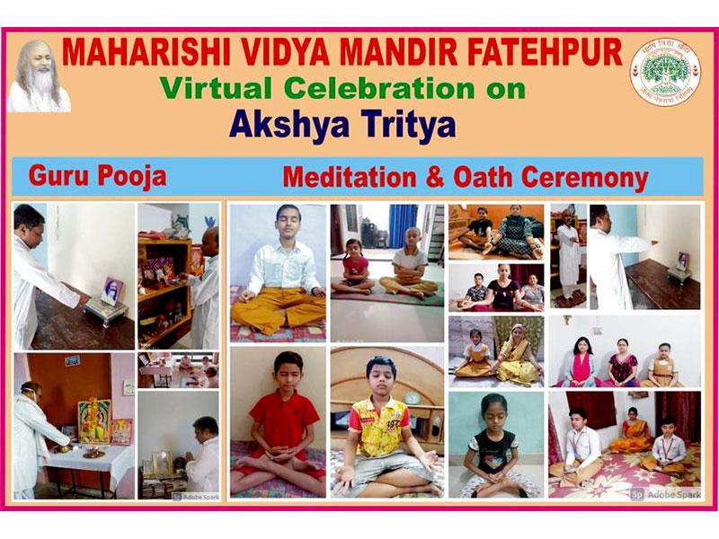 MVM-Fatehpur virtually celebrated Akshay Tritiya